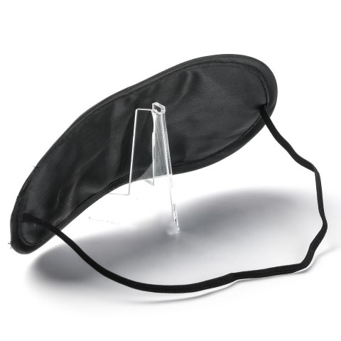 Maska Na Oczy Satynowa Czarna