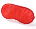 Maska Na Oczy Satynowa Czerwona