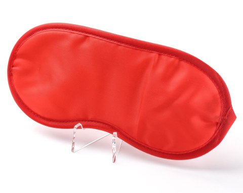Maska Na Oczy Satynowa Czerwona