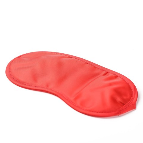 Maska Na Oczy Satynowa Czerwona