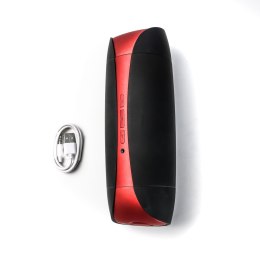 Masturbator Dwustonny Końce Wagina Usta Czarny