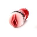 Masturbator Dwustonny Końce Wagina Usta Czerwony