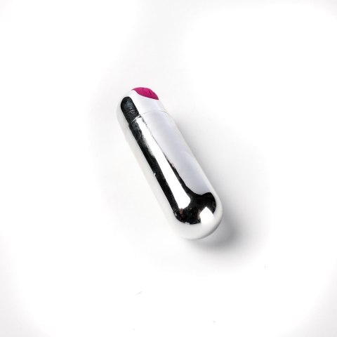 Wibrator Mini Typ Bullet Ładowany Usb Srebrny