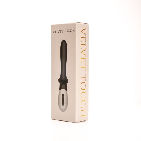 Wibrator Silikonowy Stymulacja Punktu G Ładowany Usb Czarny