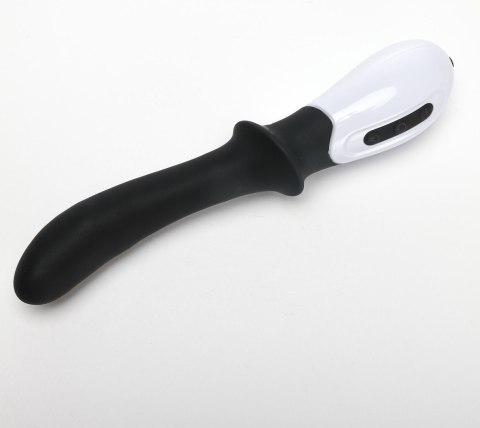 Wibrator Silikonowy Stymulacja Punktu G Ładowany Usb Czarny