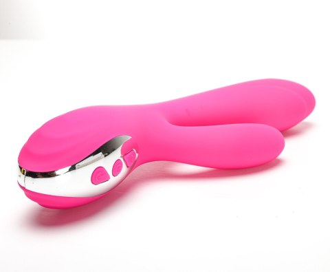 Wibrator Silikonowy Typ Króliczek Ładowany Usb Różowy