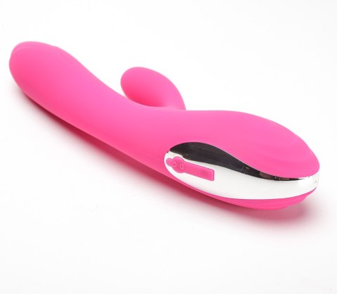 Wibrator Silikonowy Typ Króliczek Ładowany Usb Różowy