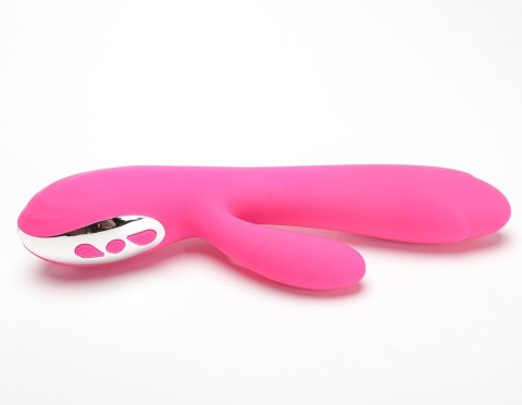 Wibrator Silikonowy Typ Króliczek Ładowany Usb Różowy