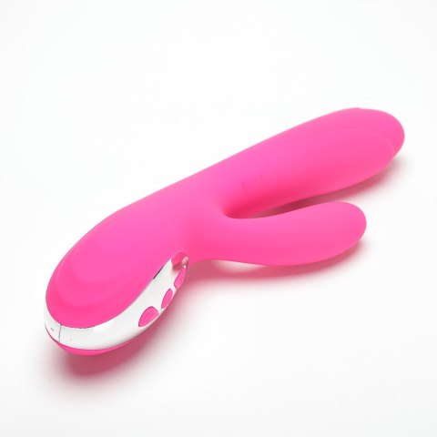 Wibrator Silikonowy Typ Króliczek Ładowany Usb Różowy