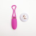 Jajeczko Wibrujące Sterowane Zdalnie Ładowanie Usb Fioletowe