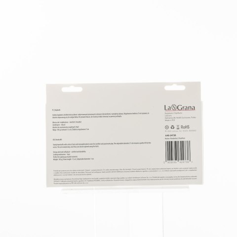 Kajdanki Erotyczne Metalowe z Futerkiem Panterka Biało Czarne