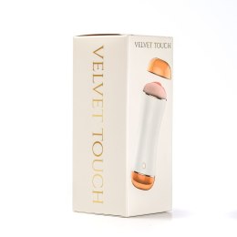 Masturbator Z Wibracją Dwustronny Wagina Anus Cyberskóra Ładowany Usb Biały