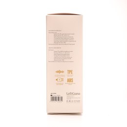 Masturbator Z Wibracją Dwustronny Wagina Anus Cyberskóra Ładowany Usb Czarny