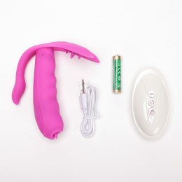 Stymulator Łechtaczki Sterowany Bezprzewodowo Ładowany Usb Fioletowy