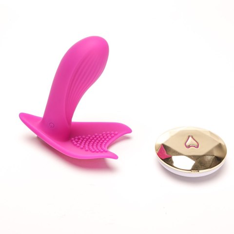 Stymulator Łechtaczki Sterowany Bezprzewodowo Ładowany Usb Fioletowy