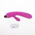 Wibrator Silikonowy Typ Króliczek Ładowany Usb Fioletowy