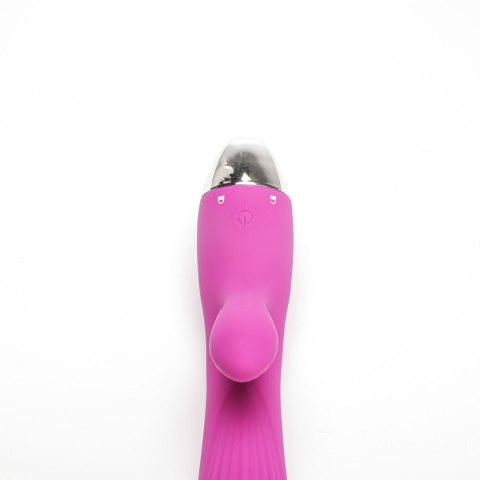 Wibrator Silikonowy Typ Króliczek Ładowany Usb Fioletowy