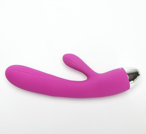 Wibrator Silikonowy Typ Króliczek Ładowany Usb Fioletowy