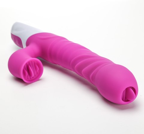 Wibrator Silikonowy Typ Króliczek Ładowany Usb Fioletowy