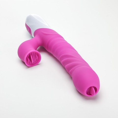 Wibrator Silikonowy Typ Króliczek Ładowany Usb Fioletowy