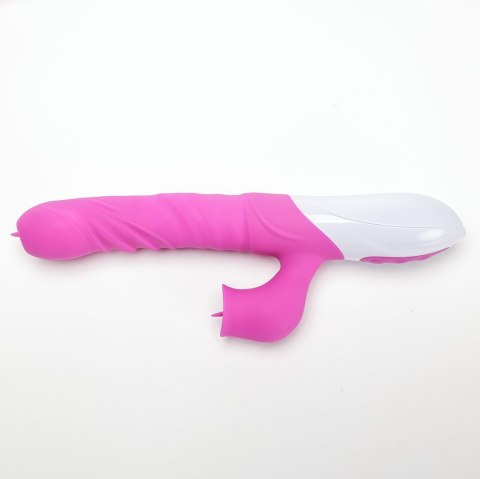 Wibrator Silikonowy Typ Króliczek Ładowany Usb Fioletowy