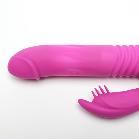 Wibrator Silikonowy Typ Króliczek Ładowany Usb Fioletowy