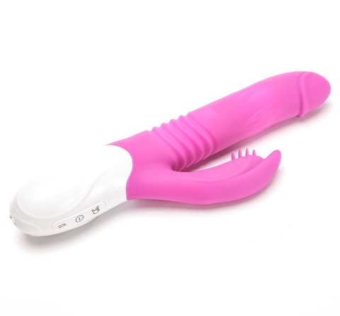 Wibrator Silikonowy Typ Króliczek Ładowany Usb Fioletowy