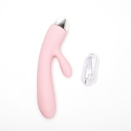 Wibrator Silikonowy Typ Króliczek Ładowany Usb Różowy