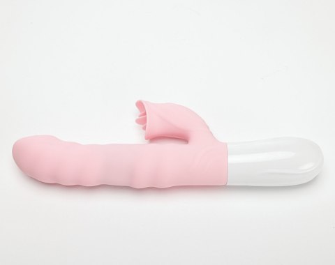 Wibrator Silikonowy Typ Króliczek Ładowany Usb Różowy