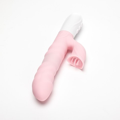 Wibrator Silikonowy Typ Króliczek Ładowany Usb Różowy