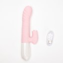 Wibrator Silikonowy Typ Króliczek Ładowany Usb Różowy