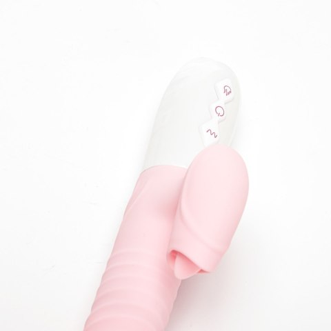 Wibrator Silikonowy Typ Króliczek Ładowany Usb Różowy