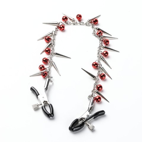 Zaciski Na Sutki Łańcuszek Dzwoneczki Srebrne