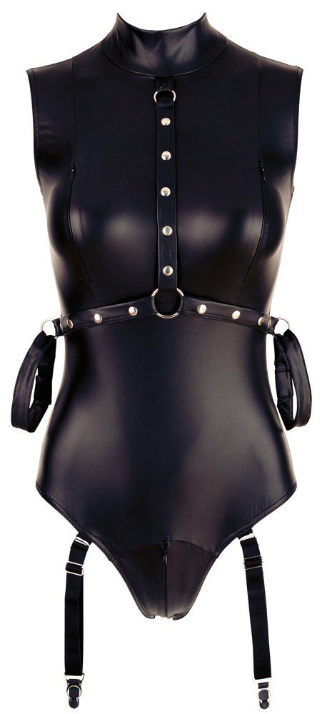 BODY BONDAGE Z PASKAMI DO POŃCZOCH L BODY BONDAGE Z PASKAMI DO POŃCZOCH L