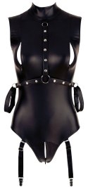 BODY BONDAGE Z PASKAMI DO POŃCZOCH L