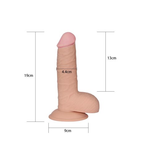 DILDO SZTUCZNY PENIS PRZYSSAWKA REAL SEX 18 CM DILDO SZTUCZNY PENIS PRZYSSAWKA REAL SEX 18 CM