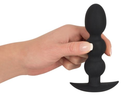 KORALIKI ANAL SEX SILIKONOWE 13,3 CM BLACK VELVETS KORALIKI ANAL SEX SILIKONOWE 13,3 CM BLACK VELVETS