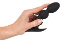 KORALIKI ANAL SEX SILIKONOWE 13,3 CM BLACK VELVETS