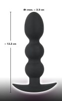 KORALIKI ANAL SEX SILIKONOWE 13,3 CM BLACK VELVETS