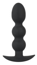 KORALIKI ANAL SEX SILIKONOWE 13,3 CM BLACK VELVETS