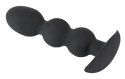 KORALIKI ANAL SEX SILIKONOWE 13,3 CM BLACK VELVETS