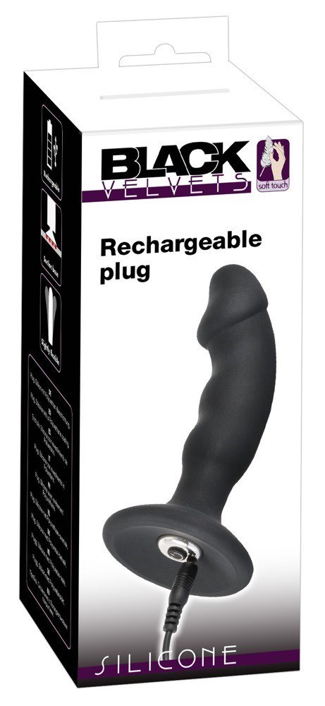 KOREK ANALNY SILIKONOWY 7 FUNKCJI WIBRACJI 14 CM KOREK ANALNY SILIKONOWY 7 FUNKCJI WIBRACJI 14 CM