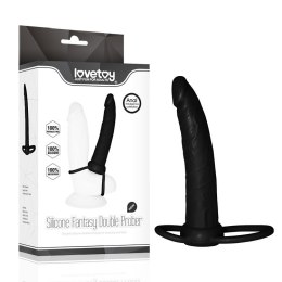 PODWÓJNY PENIS SZTUCZNY DILDO PIERŚCIEŃ KOREK ANAL