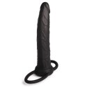 PODWÓJNY PENIS SZTUCZNY DILDO PIERŚCIEŃ KOREK ANAL