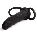 PODWÓJNY PENIS SZTUCZNY DILDO PIERŚCIEŃ KOREK ANAL