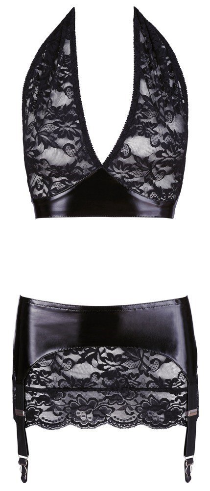TOP & SKIRT WITH SUSPENDERS L TOP & SKIRT WITH SUSPENDERS L