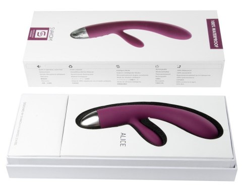 WIBRATOR STYMULUJĄCY MOCNY SVAKOM 8 FUNKCJI 17,6CM WIBRATOR STYMULUJĄCY MOCNY SVAKOM 8 FUNKCJI 17,6CM