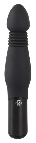 WIBRATOR ANAL SILIKON 7 WIBRACJI PCHNIĘCIE 23,5 CM