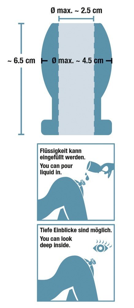 KOREK ANAL SEX ALUMINIOWY LUST 6,5 CM PŁYNY KOREK ANAL SEX ALUMINIOWY LUST 6,5 CM PŁYNY