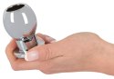 KOREK ANAL SEX ALUMINIOWY LUST 6,5 CM PŁYNY